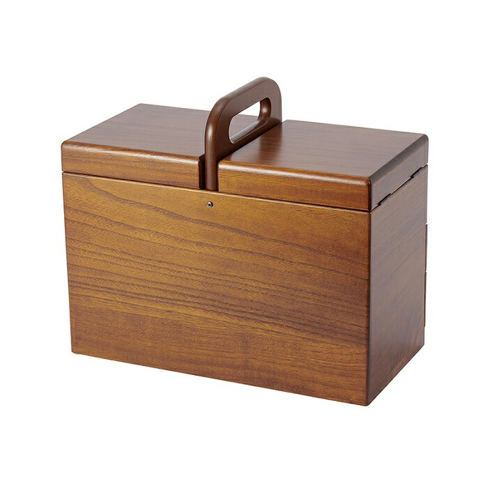 楽天市場】木製ソーイングボックス17-701（裁縫箱）（日本製