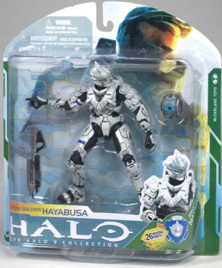 Halo Reach　CQC　白　マクファーレントイズ　フィギュア Halo Reach CQC 白 マクファーレントイズ フィギュア - メルカリ