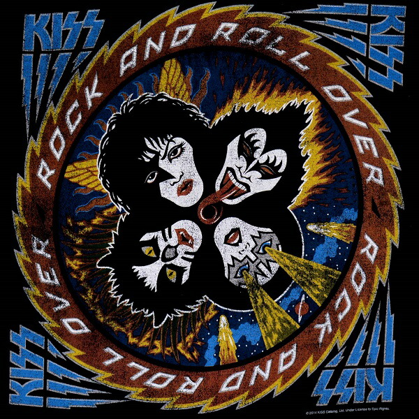 楽天市場】KISS キッス Rock And Roll Over Tシャツ : GEEKHEAD