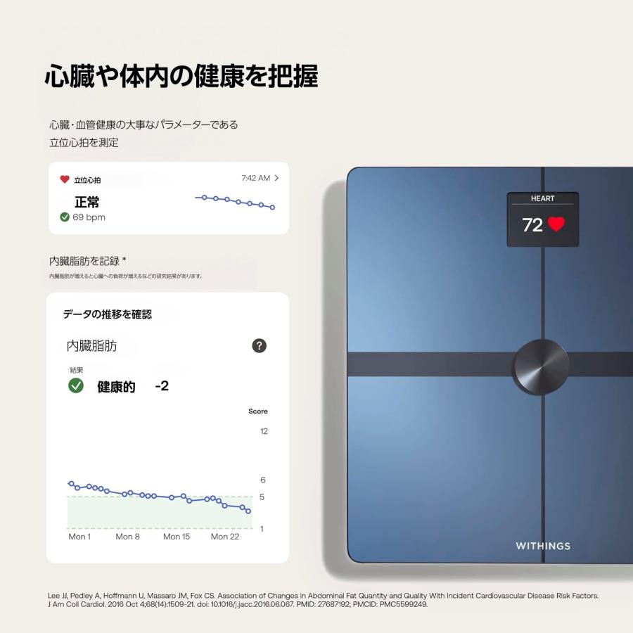楽天市場】Withings スマート体組成計 Body Smart(ブラック)・スマート
