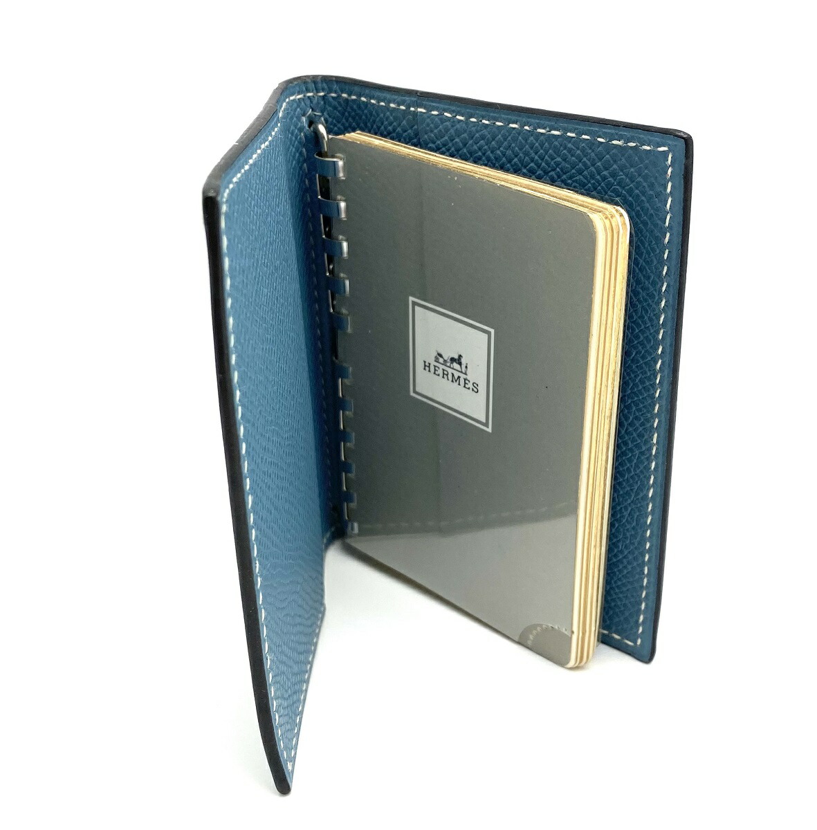 楽天市場】HERMES エルメス アジェンダミニ 手帳カバー ブルージーン