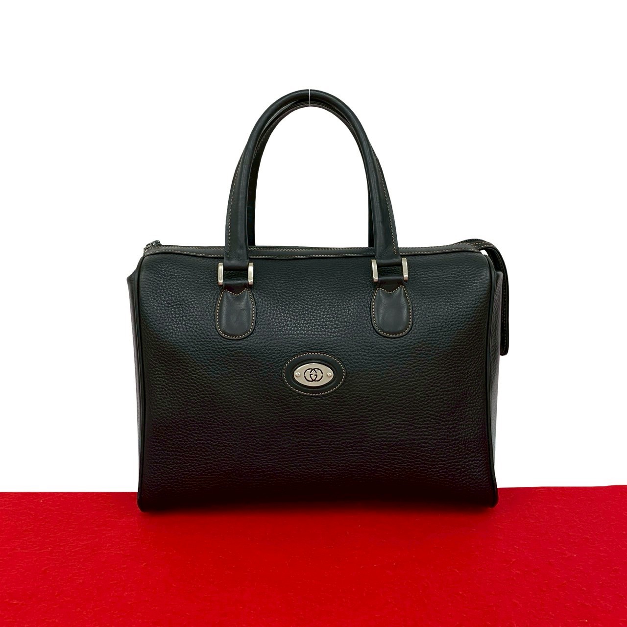 楽天市場】gucci バッグ レザー 黒 横の通販