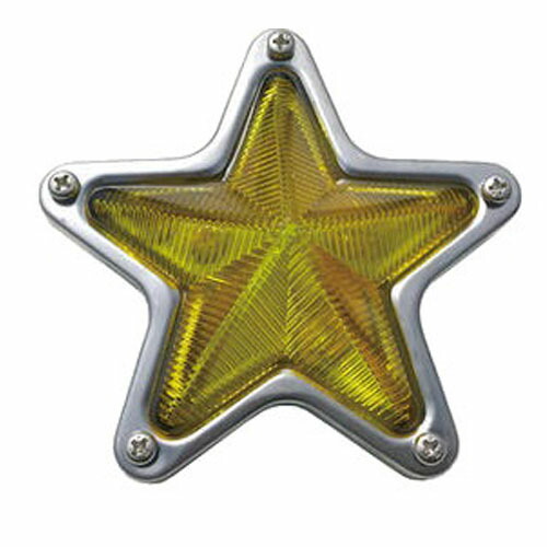 楽天市場】星型マーカーランプ 5点留め 電球タイプ トラック用品