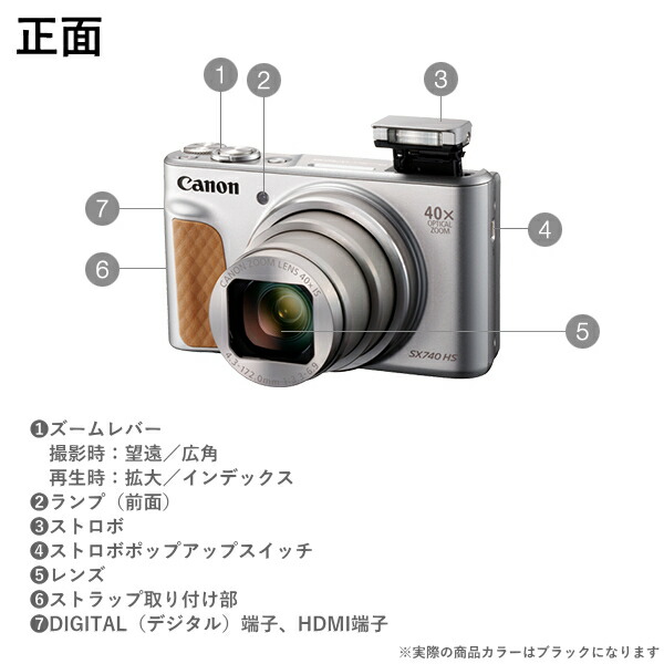 楽天市場】キャノン Canon デジタルカメラ デジカメ 光学40倍ズーム 高