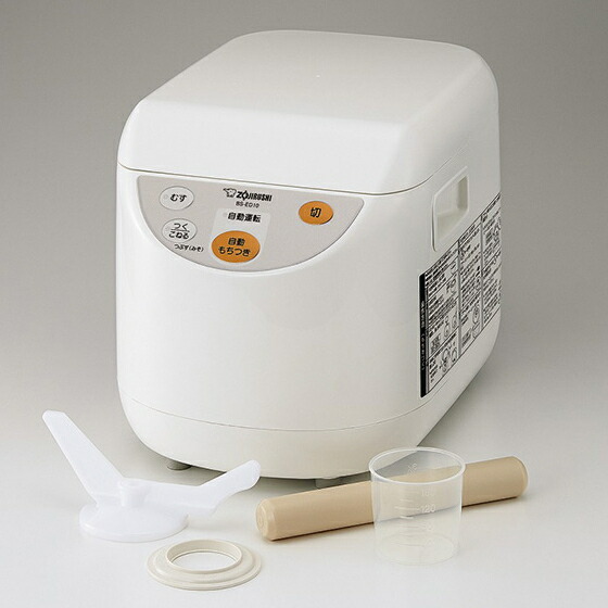 楽天市場】【1升・蒸すからつくまで全自動】 1升 餅つき機 象印 BS