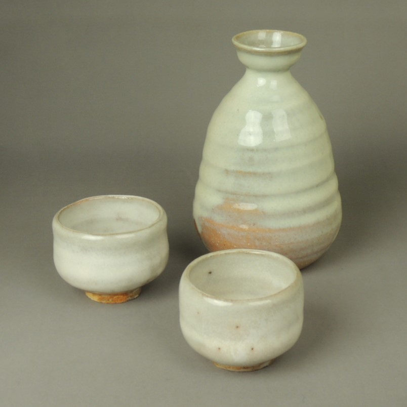 楽天市場】萩焼 伸郎作 窯変酒器揃 酒器セット : 萩焼工房 土和窯