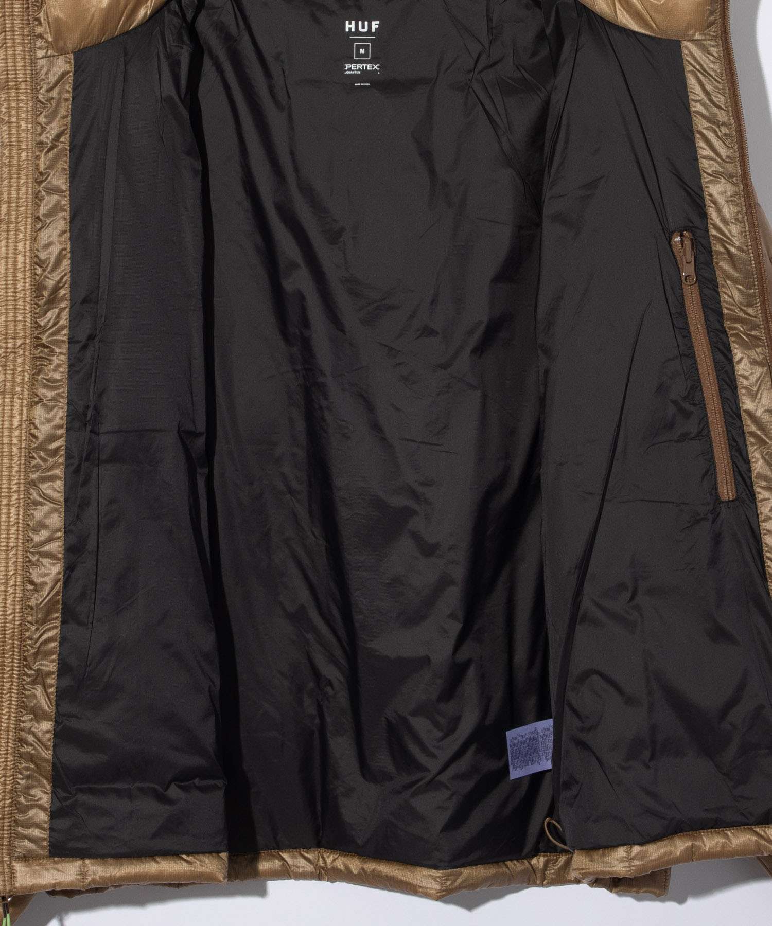 楽天市場】ハフ HUF JK00442 ジャケット PERTEX PUFFER JACKET メンズ