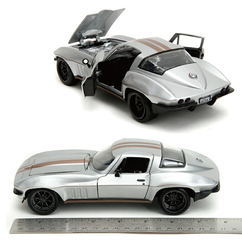 楽天市場】JADATOYS BIGTIME [ 1966 Chevrolet Corvette SV ]JADA TOYS