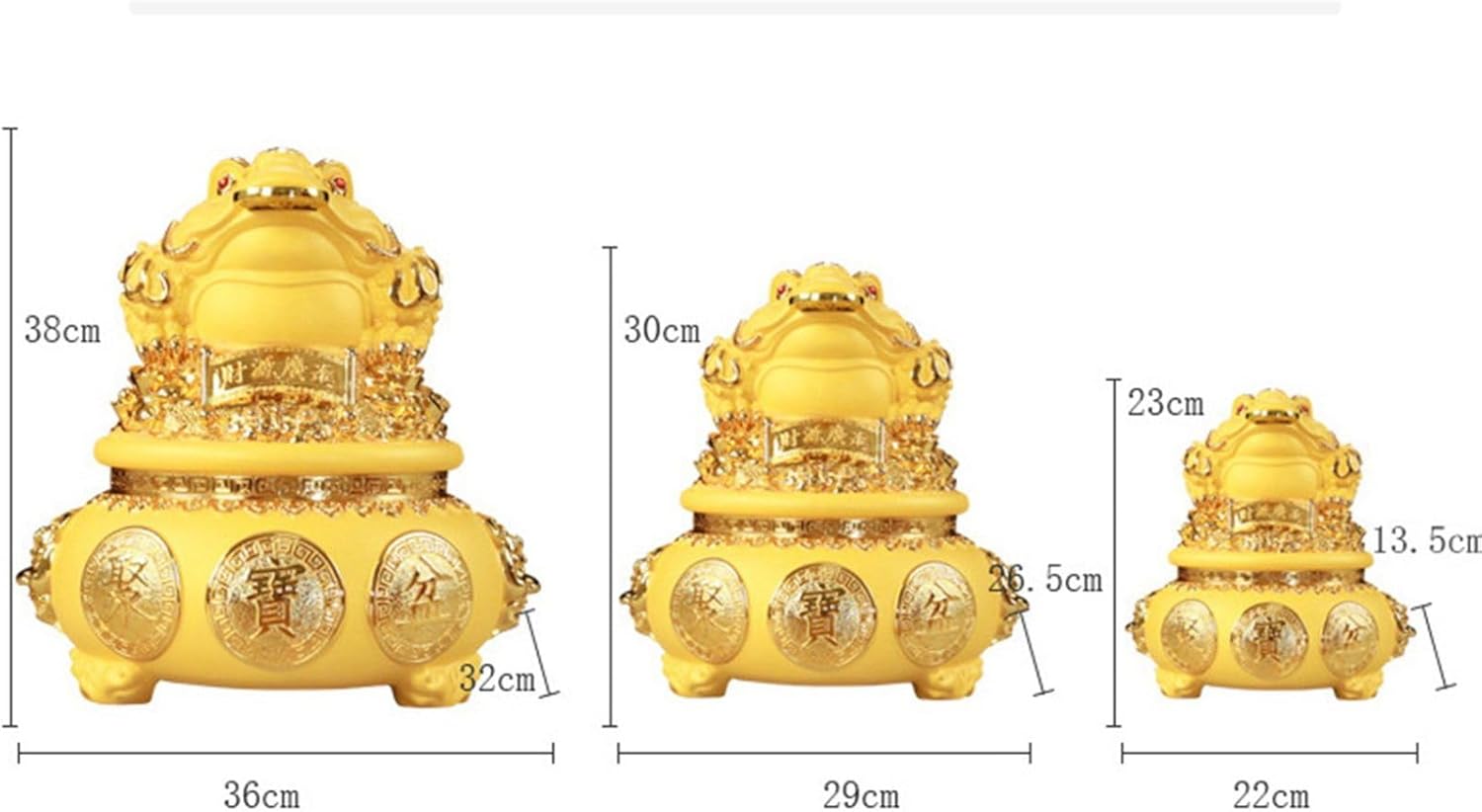 楽天市場】風水 置物 金蟾 三脚 銭蛙 カエル 聚寶盆 貯金箱 金運アップ