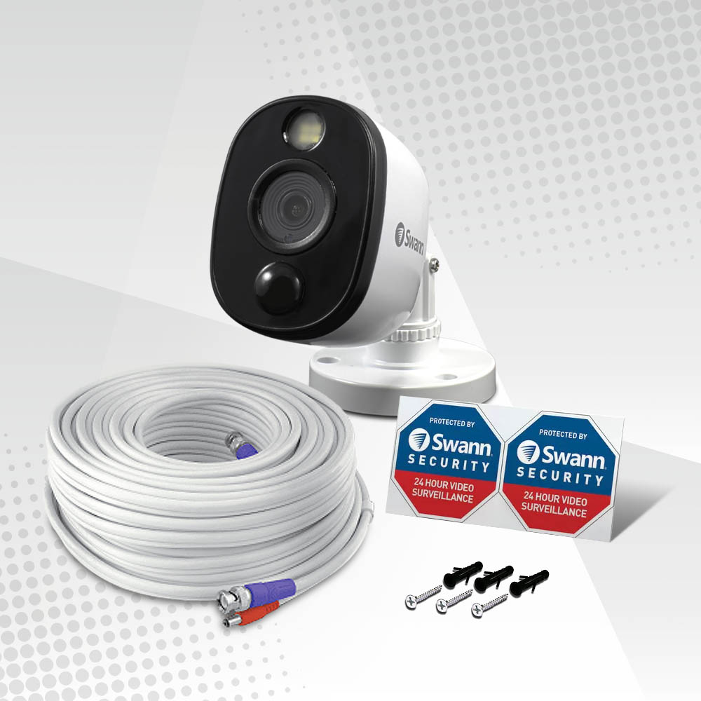 楽天市場】【増設用カメラ単品】 Swann スワン DVRシステム 増設用 4K