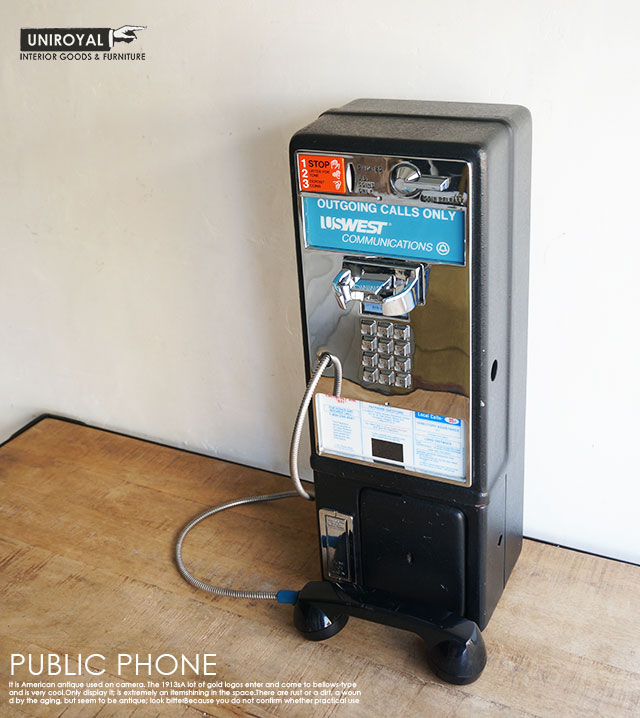楽天市場】パブリックテレフォン/アメリカ公衆電話/北欧レトロシャビー
