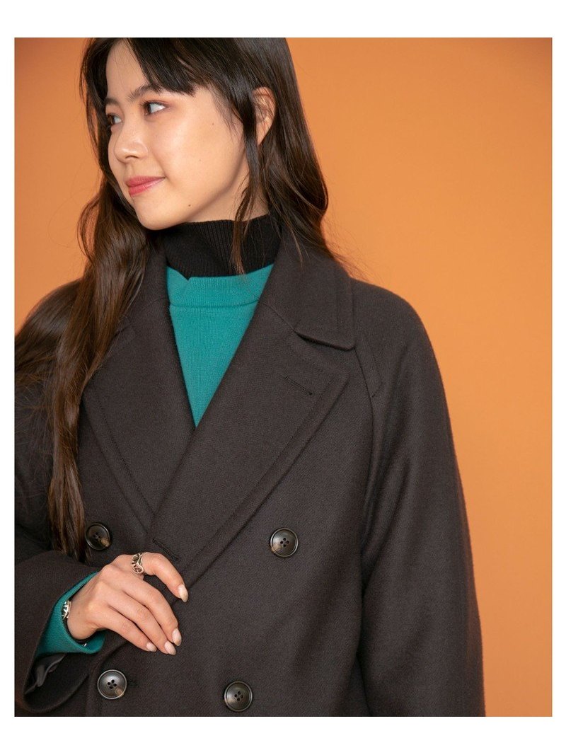楽天市場】【SALE／50%OFF】BY HAMILTON WOOL MIX ロングPコート 21FW
