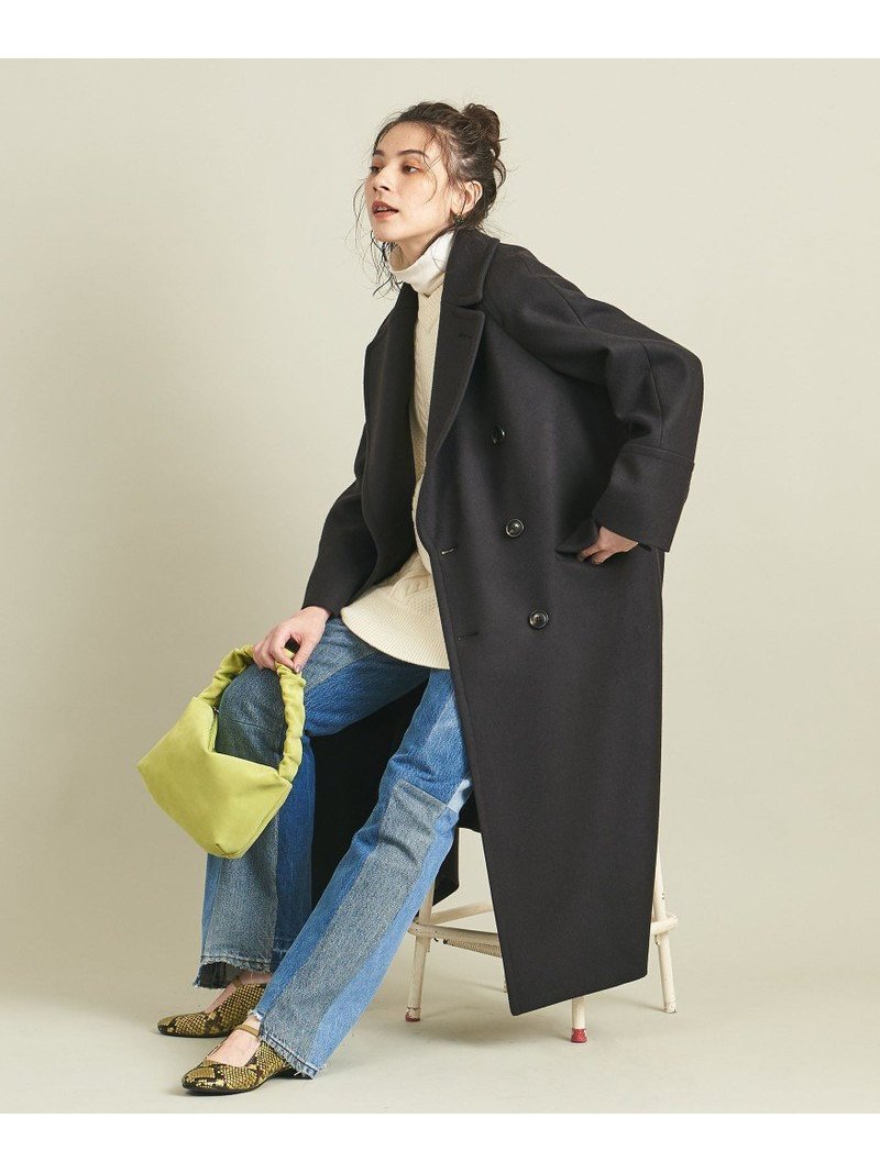 楽天市場】【SALE／50%OFF】BY HAMILTON WOOL MIX ロングPコート 21FW