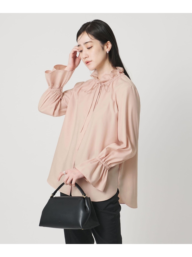 楽天市場】フリルカラー フレアスリーブ ブラウス UNITED ARROWS