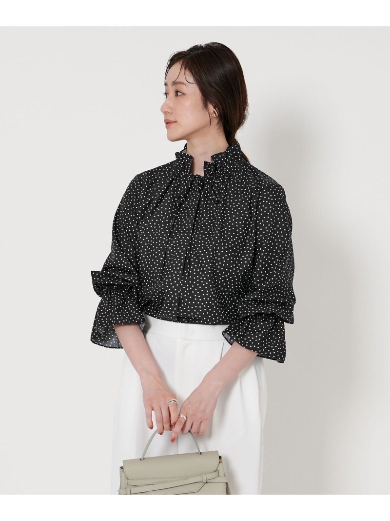 み*ぃ様 ユナイテッドアローズ フリルカラーフレアスリーブブラウス