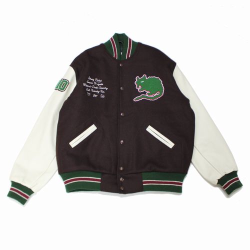 楽天市場】【中古】 STRAY RATS ストレイラッツ 21AW 10 YR VARSITY