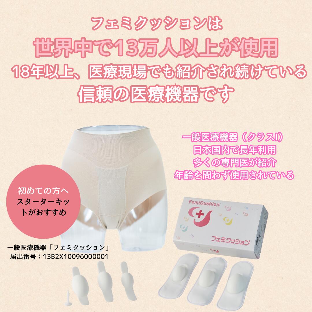 楽天市場】フェミクッション 【(らくらく) スターターキット
