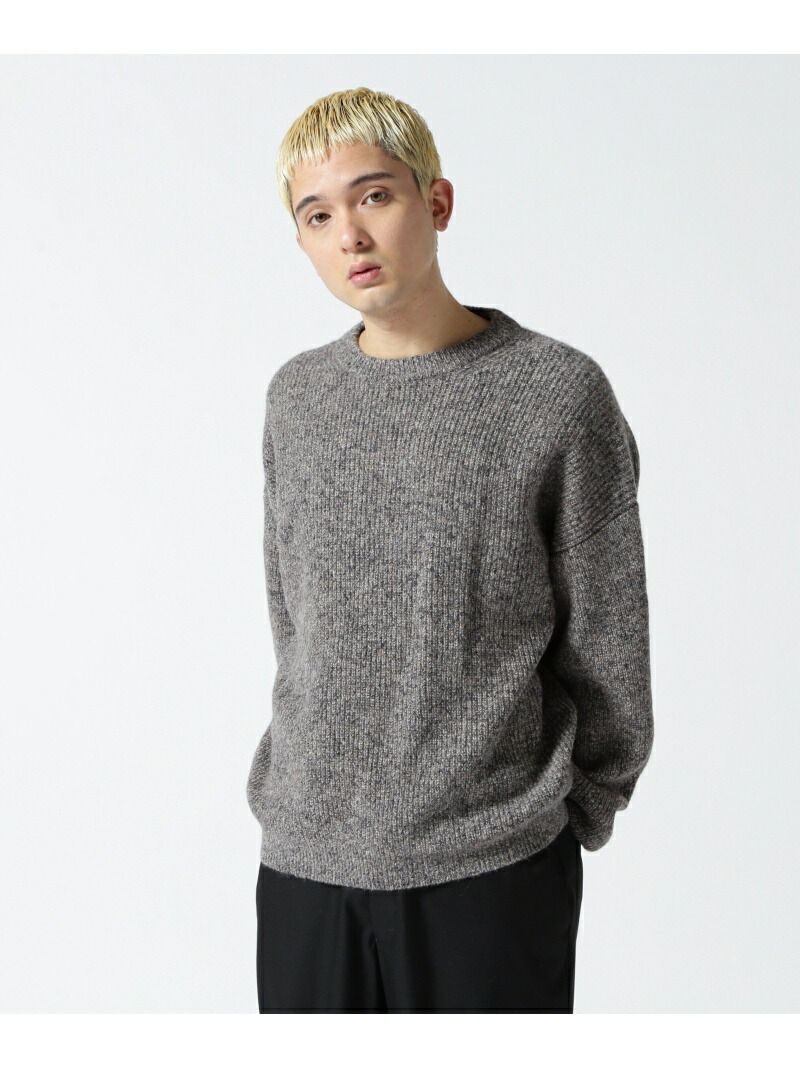 楽天市場】YOKE/ヨーク/BABY ALPACA RIB SWEATER GARDEN TOKYO