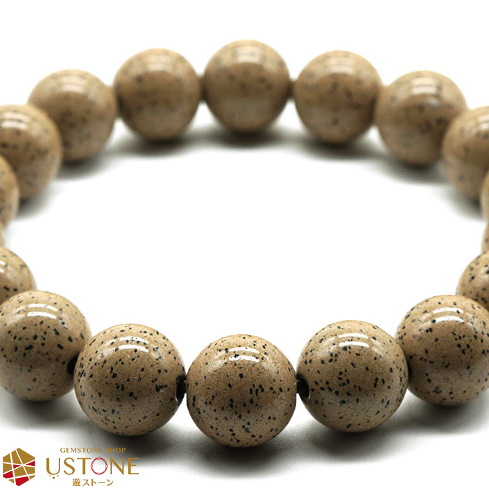 楽天市場】北投石 ブレスレット 12mm【高純度Ver.】台湾産 AAA天然