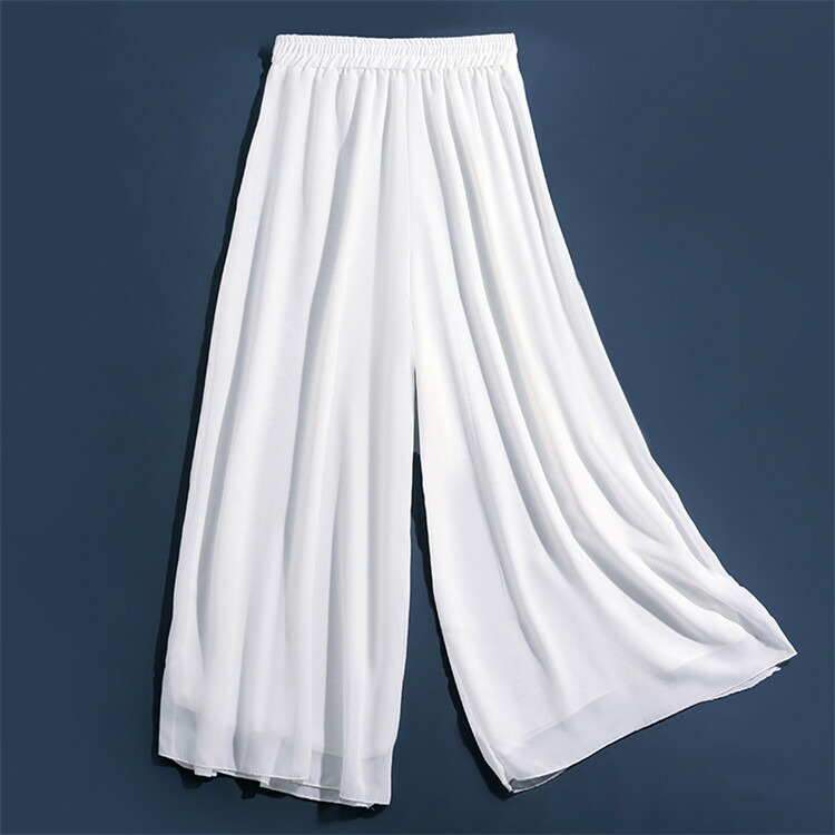 楽天市場】ガウチョパンツ 白（ボトムス｜レディースファッション）の通販