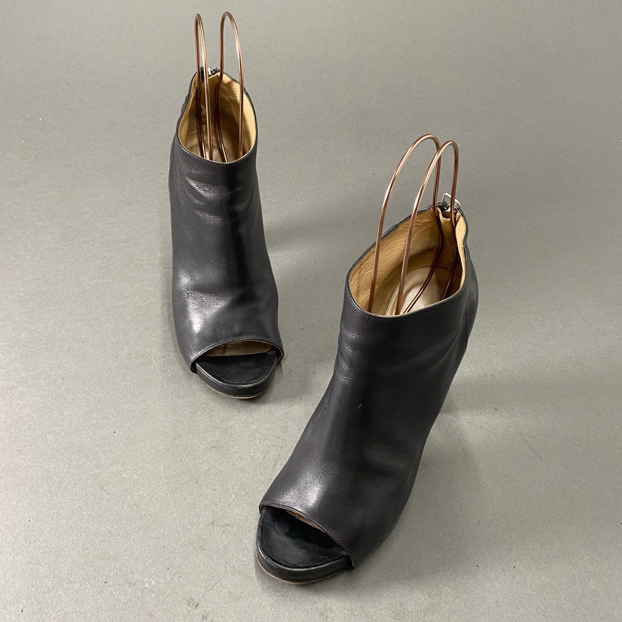 楽天市場】CHANEL シャネル ココマーク オープントゥ ショートブーツ