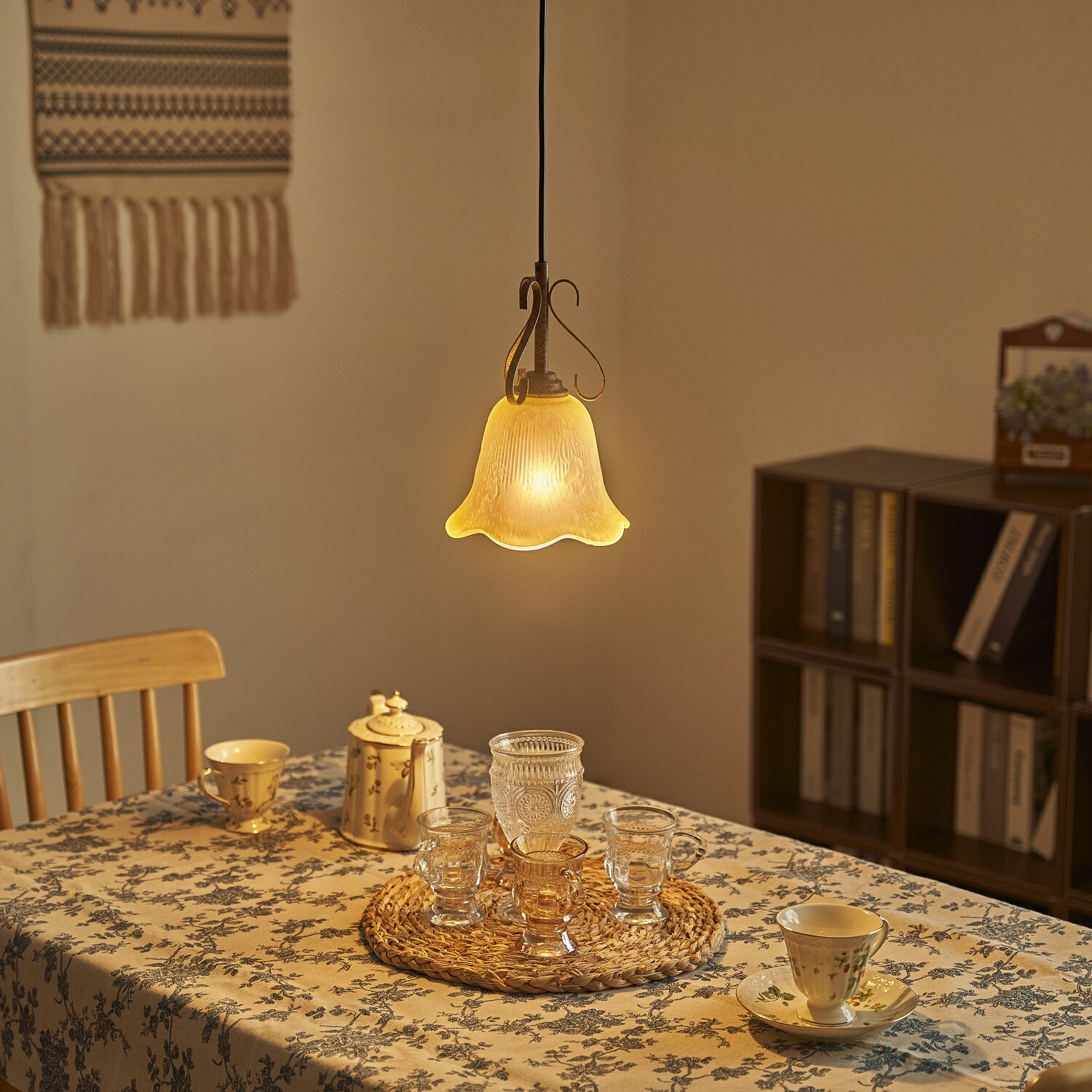 楽天市場】ペンダントライト おしゃれ ガラス LED 昭和 アンティーク