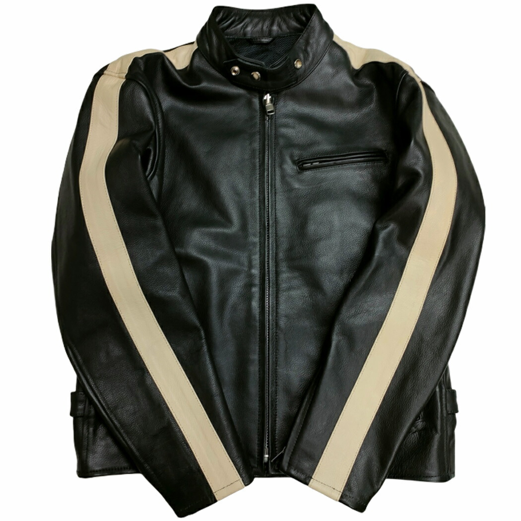 楽天市場】ルーキー ライダース レザージャケット ROOKIE RLJ-06N