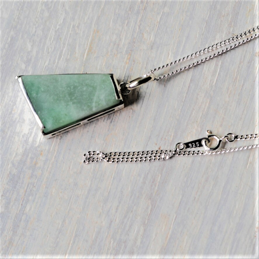 楽天市場】糸魚川翡翠 SVペンダントトップ ネックレス 70cm 男性
