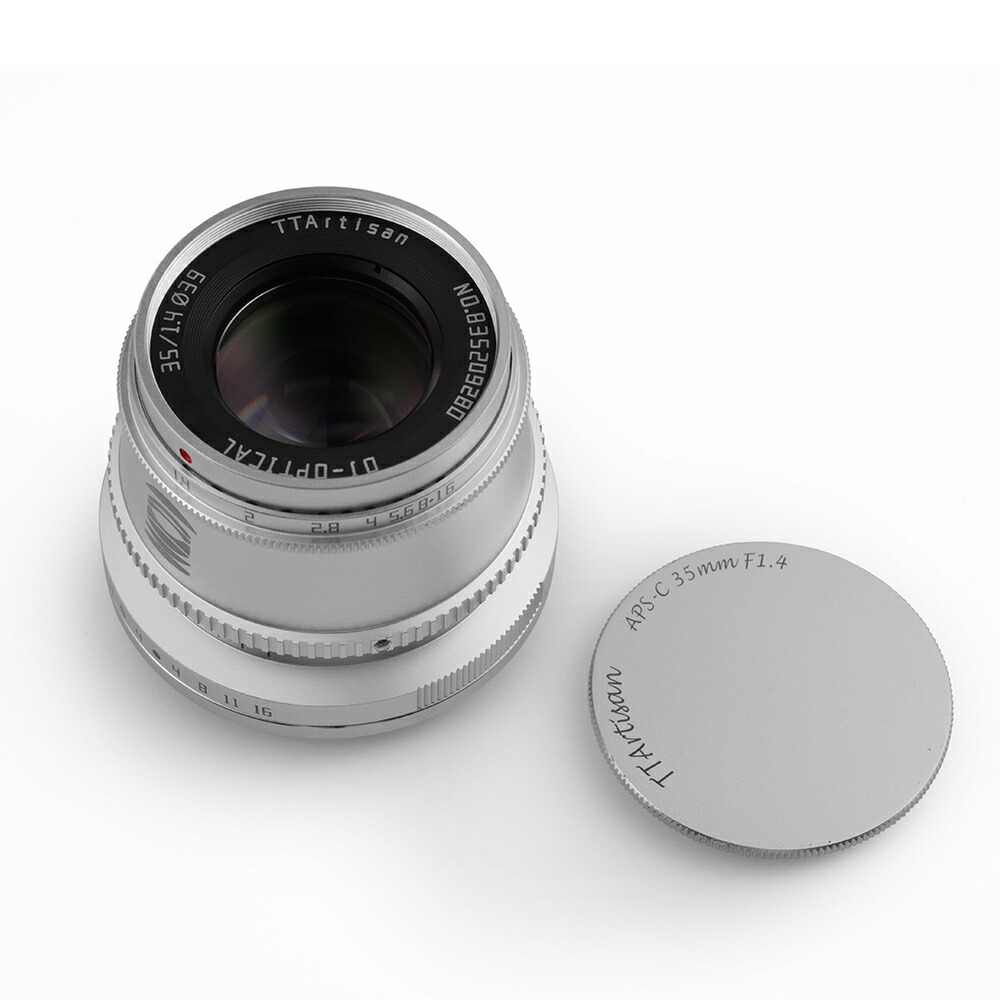 楽天市場】【正規品】 TTArtisan 35mm F1.4 APS-C 手動焦点固定レンズ