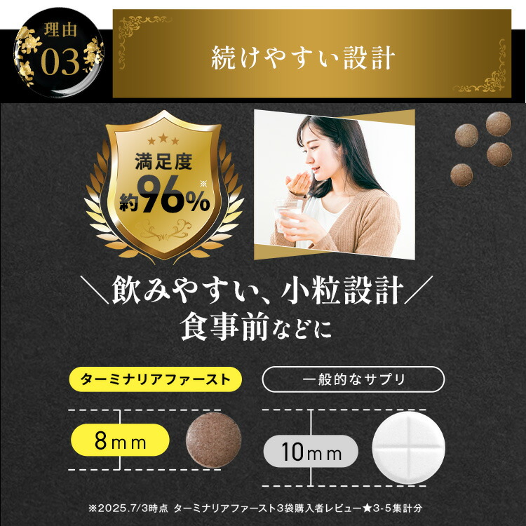 楽天市場】ターミナリアファースト ダイエットサポートサプリ 機能性