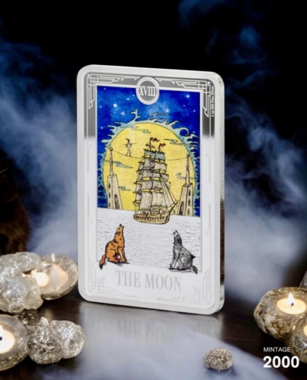 楽天市場】2024年 ニウエ タロットカード 月 1オンス シルバー