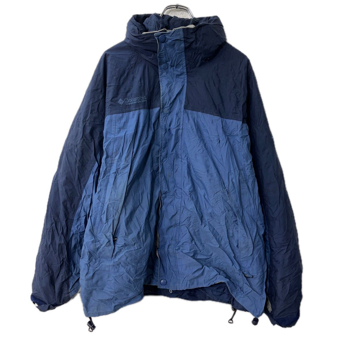 楽天市場】columbia マウンテンパーカー ネイビーの通販