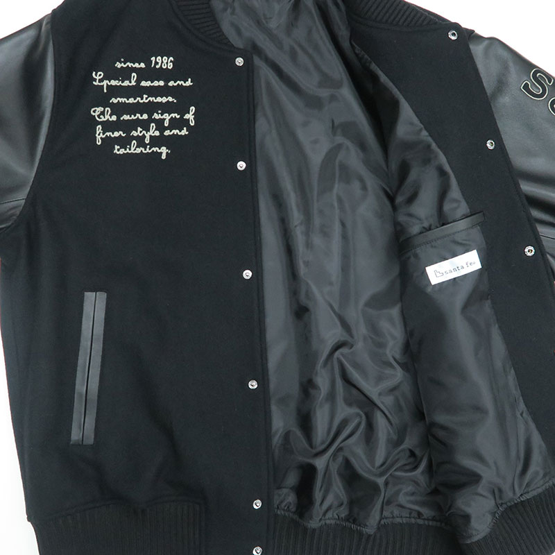 楽天市場】サンタフェ シープスキン スタジアムジャンパー グレー