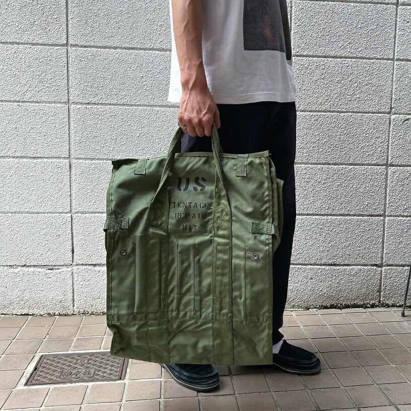 楽天市場】DEADSTOCK US Army Tentage Repair Kit Case Camel Mfg