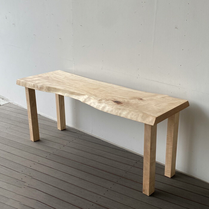 楽天市場】一枚板 無垢 栃 とち トチ 無垢 カウンター テーブル ハイ