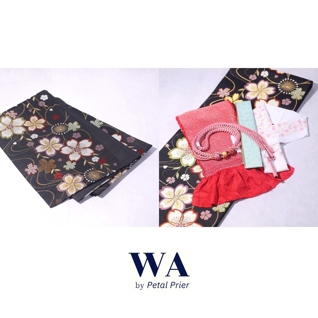 楽天市場】【中古】振袖 7点フルセット L〜LLサイズ 振袖セット 振袖