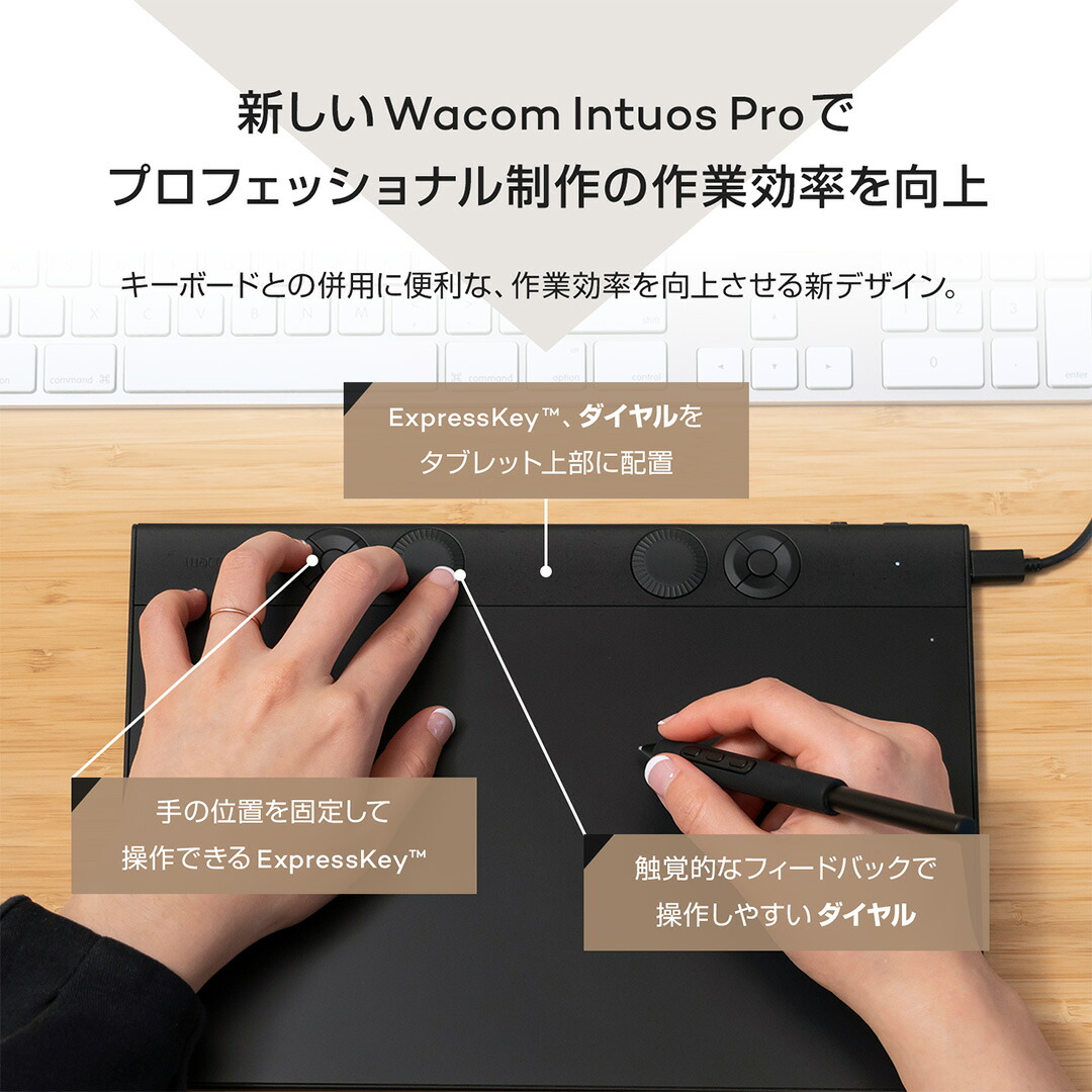 楽天市場】Wacom Intuos Pro medium (PTK670K0C) ワコム ペン