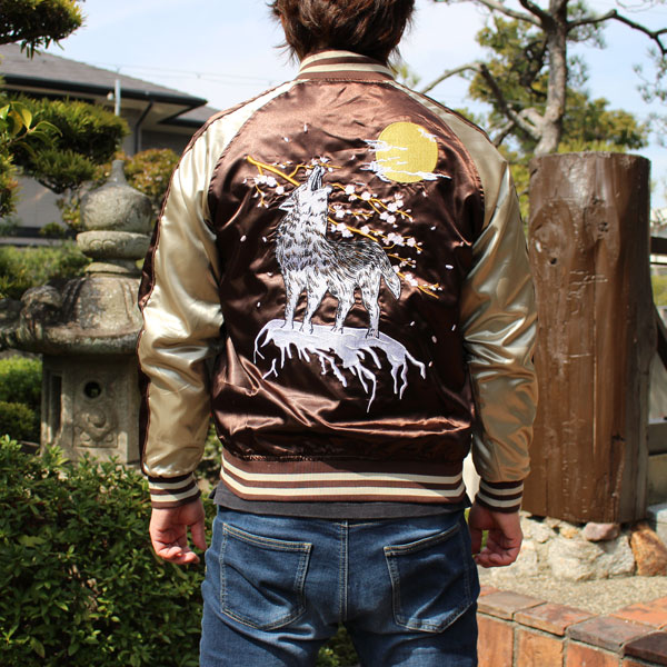 楽天市場】スカジャン【YHSKJ23301-4】スカジャン メンズ 和柄刺繍