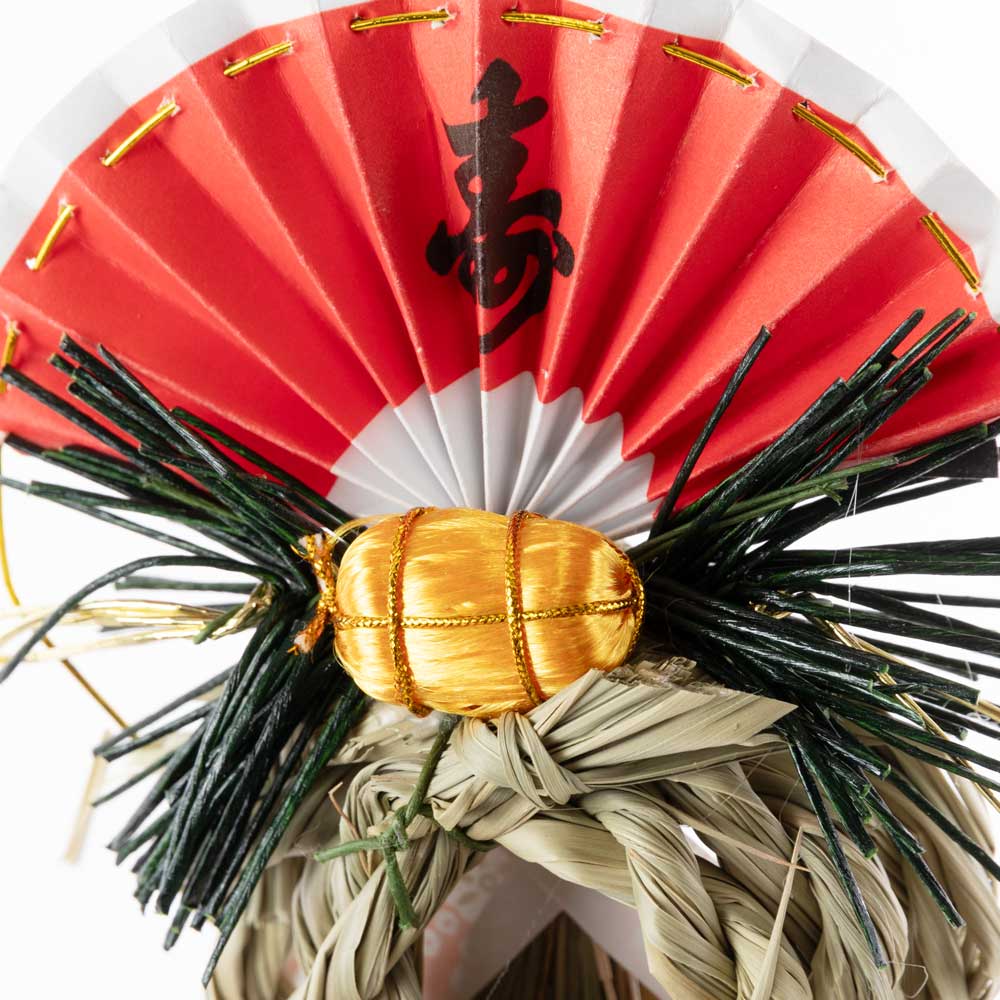 楽天市場】正月しめ飾り 車用 三ツ輪 (K-310) 交通安全 車飾り 吸盤