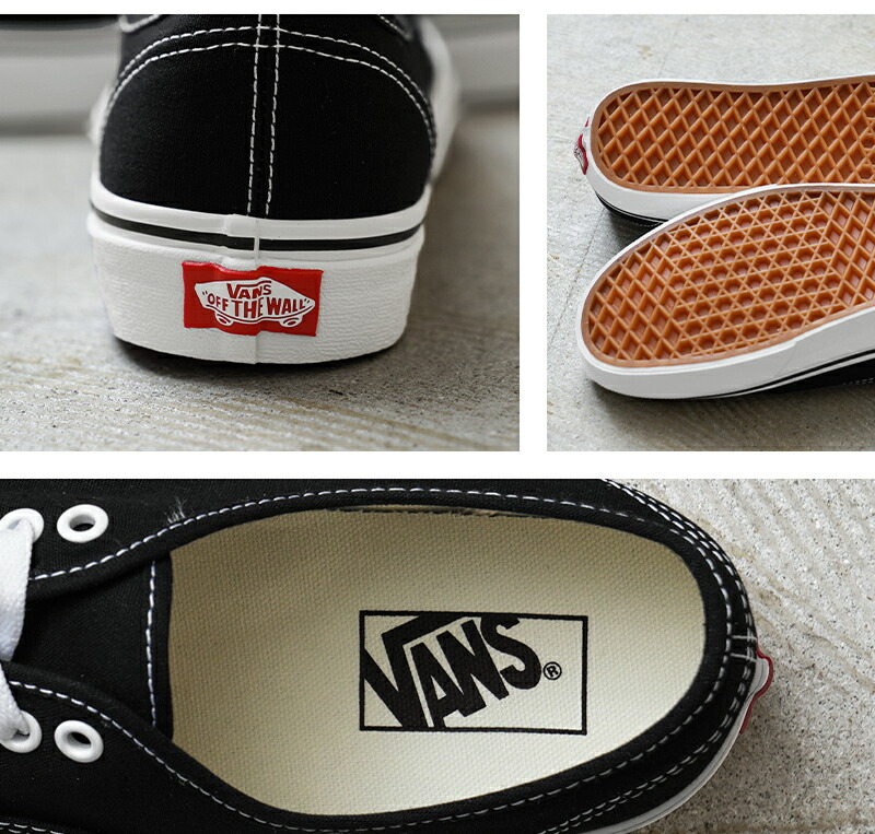 楽天市場】【最短即日発送】VANS ヴァンズ VN000EE3BLK AUTHENTIC