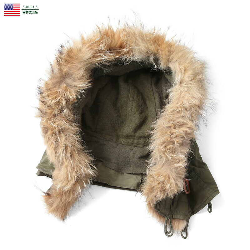 楽天市場】☆実物 USED 米軍 M-51用フード コヨーテファー【クーポン