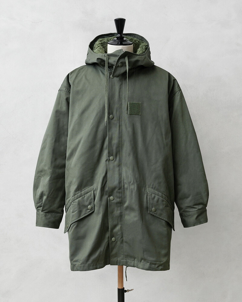 楽天市場】☆実物 新品 デッドストック フランス軍 F-1 HBT パーカー