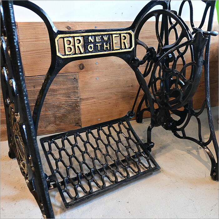 楽天市場】ブラザー社製 1点物 アンティーク ミシンテーブル ミシン台