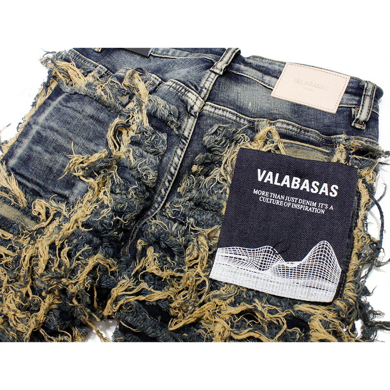 楽天市場】VALABASAS ヴァラバサス フレアデニムパンツ 28,30,32inch