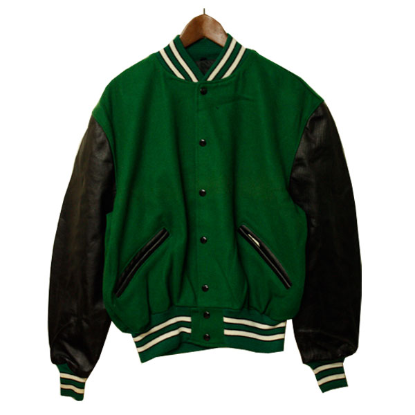 楽天市場】B品訳あり DeLONG（デロング）スタジャン レザー切り替え