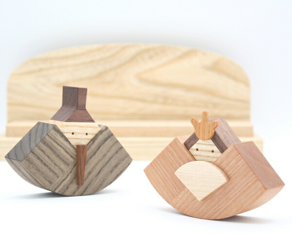 楽天市場】森林工芸館 【お雛さま 屏風タイプ】 雛人形 コンパクト