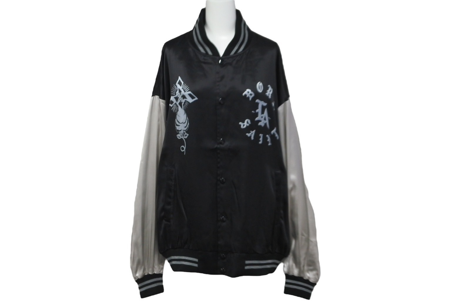 25SS セントマイケル サテンジャケット L SAINT Mxxxxxx