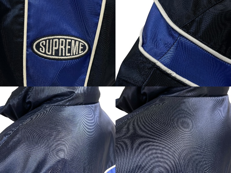 楽天市場】SUPREME シュプリーム Stripe puffer jacket ストライプ