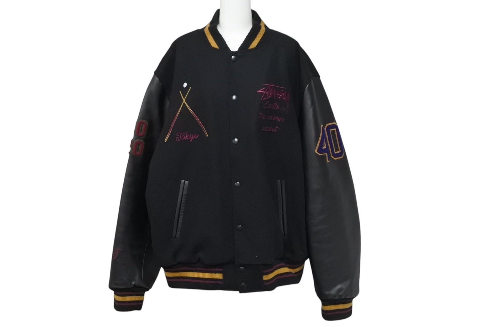楽天市場】STUSSY ステューシー 40TH ANNIVERSARY IST VARSITY JACKET