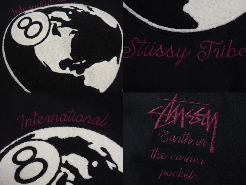 楽天市場】STUSSY ステューシー 40TH ANNIVERSARY IST VARSITY JACKET